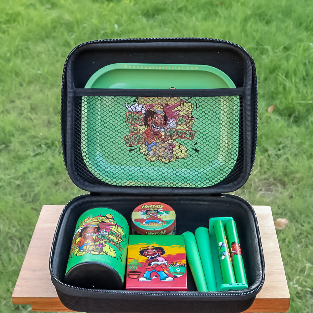 12-piece Smoke Grinder And Smoking Set 0 - Tophatter Daily Deals