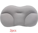 3D Anesthetic Pillow Light grey 2pcs 50x30x10cm 0 - Tophatter Daily Deals