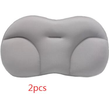 3D Anesthetic Pillow Light grey 2pcs 50x30x10cm 0 - Tophatter Daily Deals