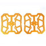 Bicycle Platform Adapter Universal Clipless To Platform Adapter Cleat Pedal For Bicycle Road Bike New Golden 0 - Tophatter Daily Deals