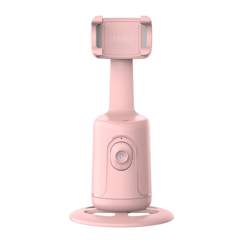 360 Auto Face Tracking Gimbal AI Smart Gimbal Face Tracking Auto Phone Holder For Smartphone Video Vlog Live Stabilizer Tripod Pink 4 - Tophatter Daily Deals