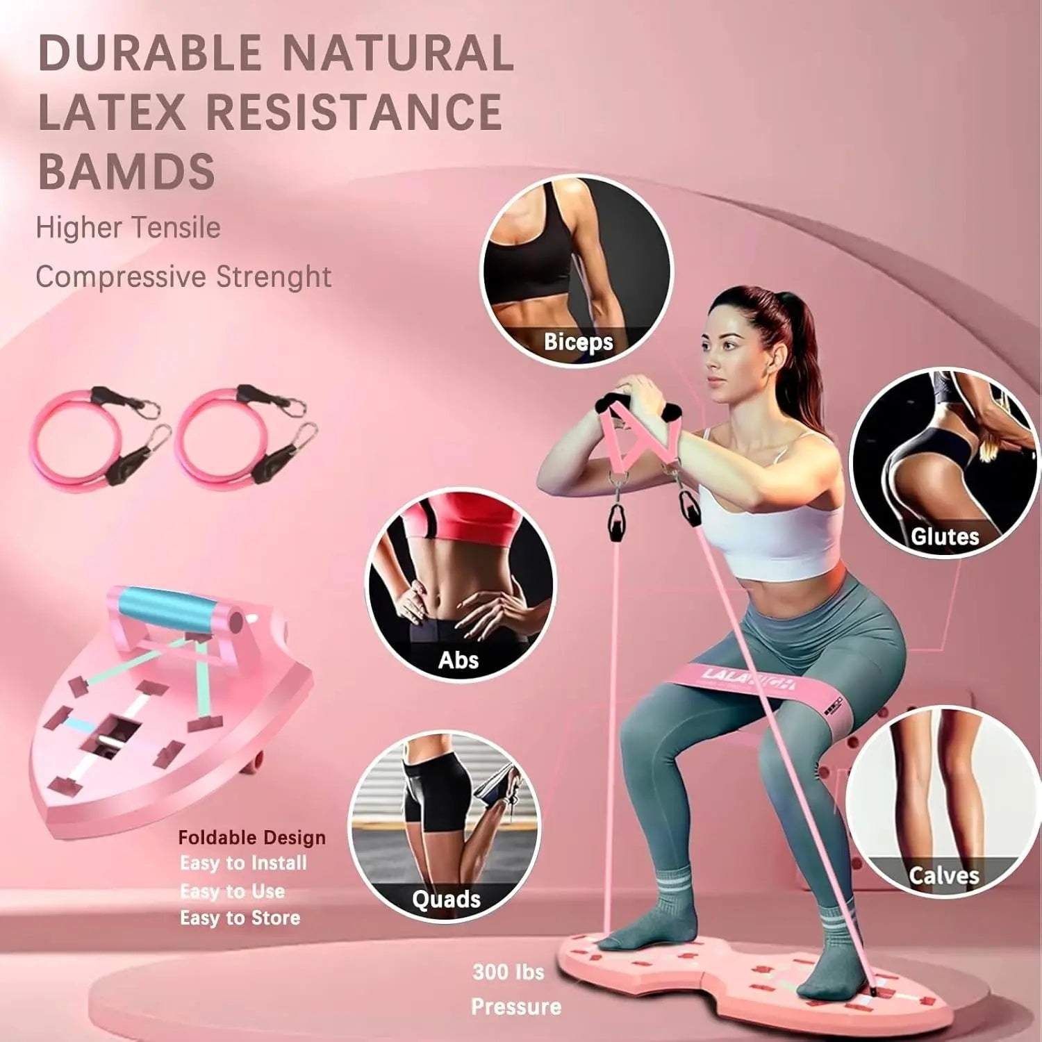 Butterfly Push-up Board Bracket Men And Women Fitness Equipment 0 - Tophatter Daily Deals