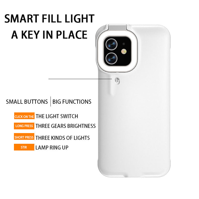 Beauty Fill Light Cover Beauty Phone Case Shell Selfie Light Up Case 0 - Tophatter Daily Deals