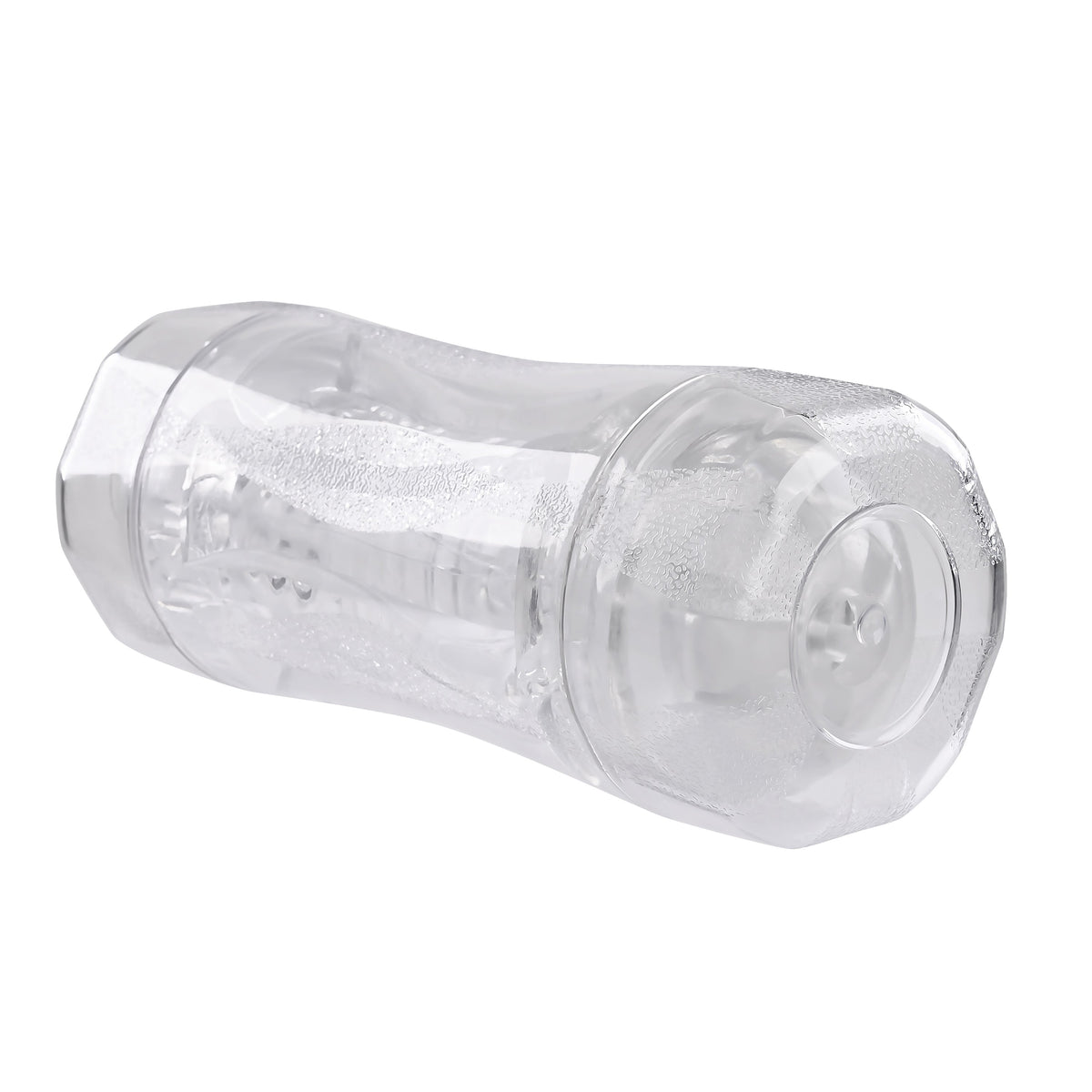 Gender X Double Fantasy – Dual-Ended Transparent Stroker > Sex Toys For Men > Masturbators Cup - Tophatter Daily Deals