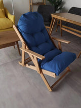 Beech Recliner Folding Chair 0 - Tophatter Daily Deals