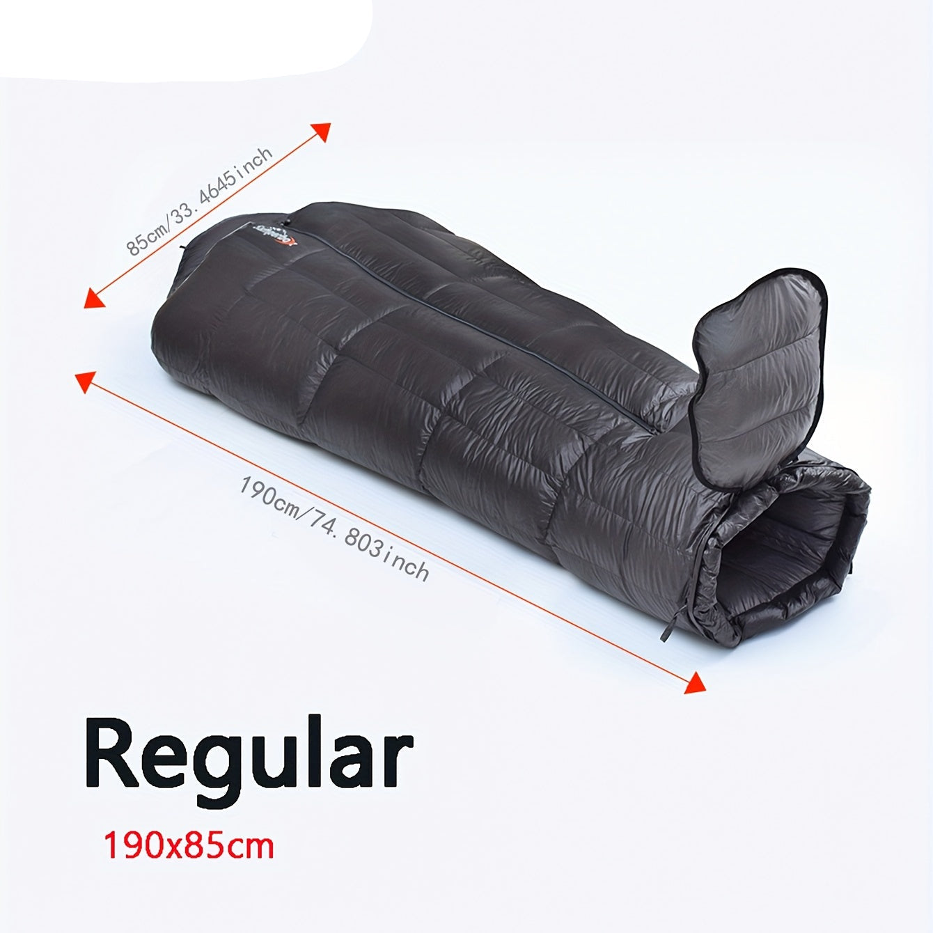 Winter Down Sleeping Bag Zipper Closure Outdoor Recreation > Camping > Sleeping Bags - Tophatter Daily Deals