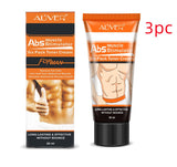 Abdominal Muscle Cream Black 3pcs 0 - Tophatter Daily Deals