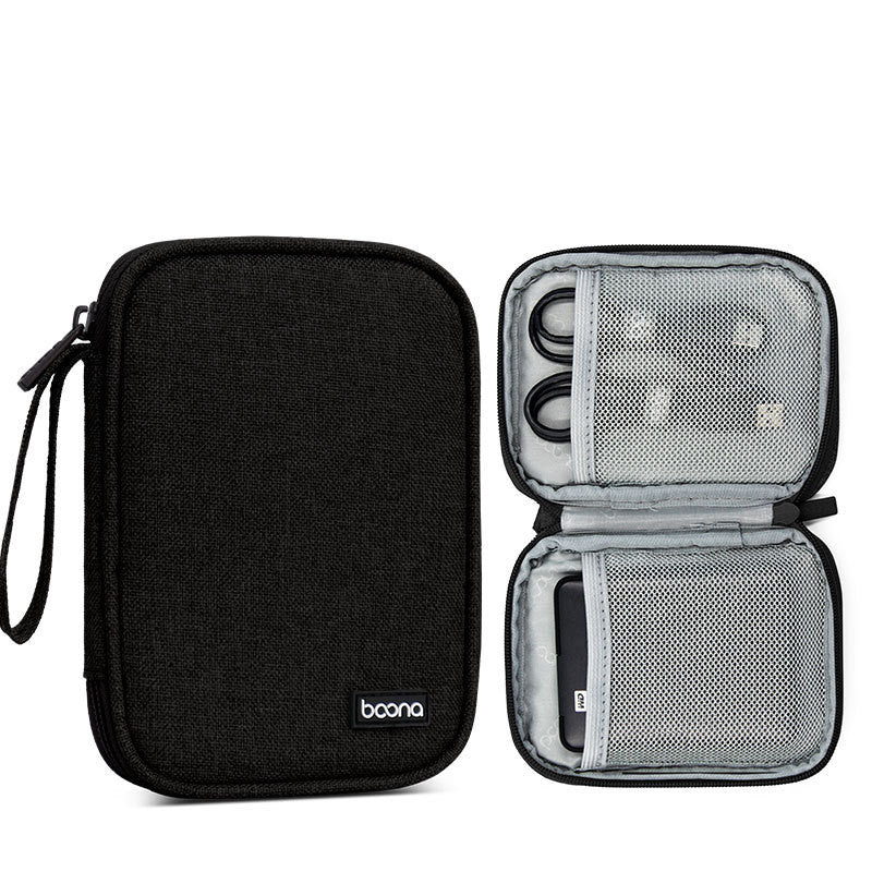 2.5-inch Mobile Hard Disk Protective Cover For Portable Storage Black Single layer 0 - Tophatter Daily Deals