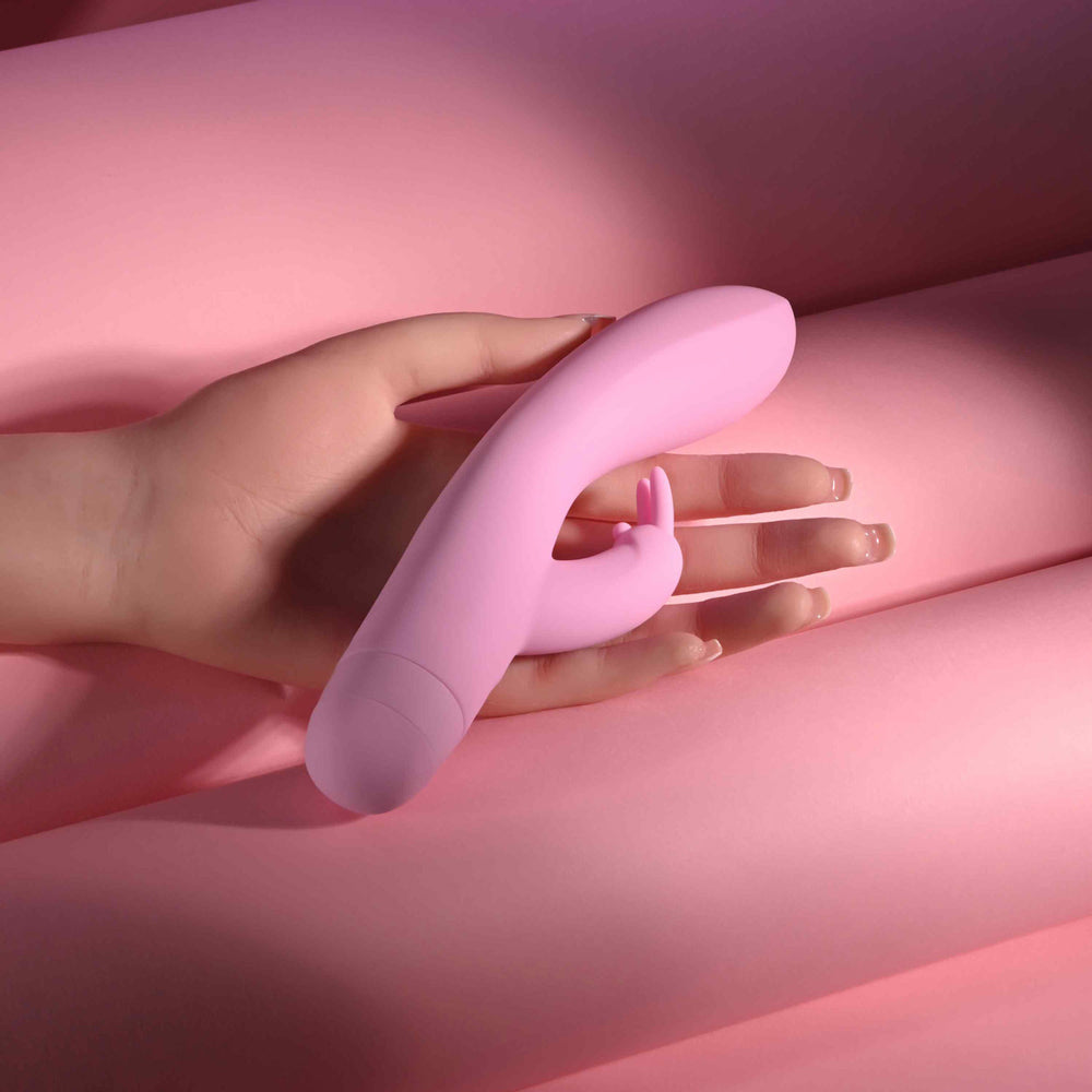 Evolved Cushy Bunny – USB Rechargeable Rabbit Vibrator 19.1 cm > Vibrators > Ladies > Rabbit - Tophatter Daily Deals