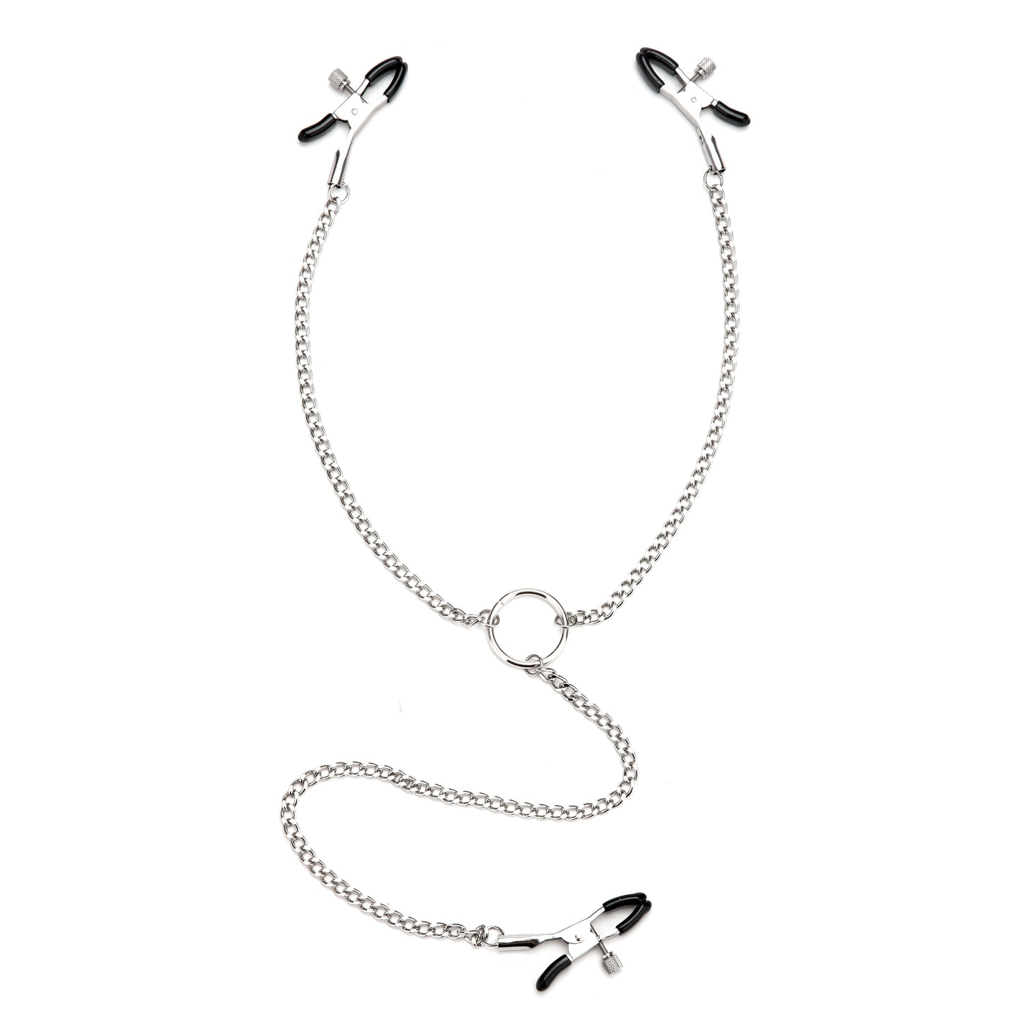 Lux Fetish Adjustable Nipple and Clit Clamp Set – Body Jewelry Clamps > Clothes > Body Jewellery (Non Piercing) - Tophatter Daily Deals