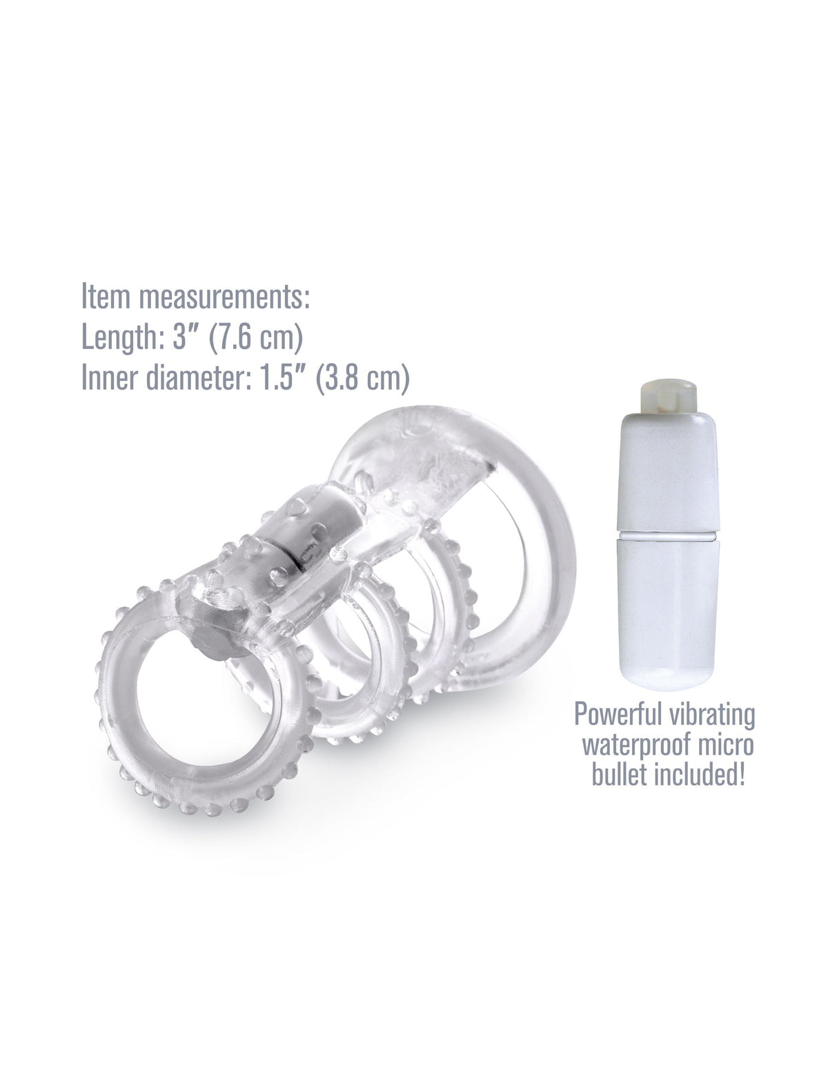Fantasy X-Tensions Vibrating Power Cage Ring > Bondage Gear > Male Chastity - Tophatter Daily Deals