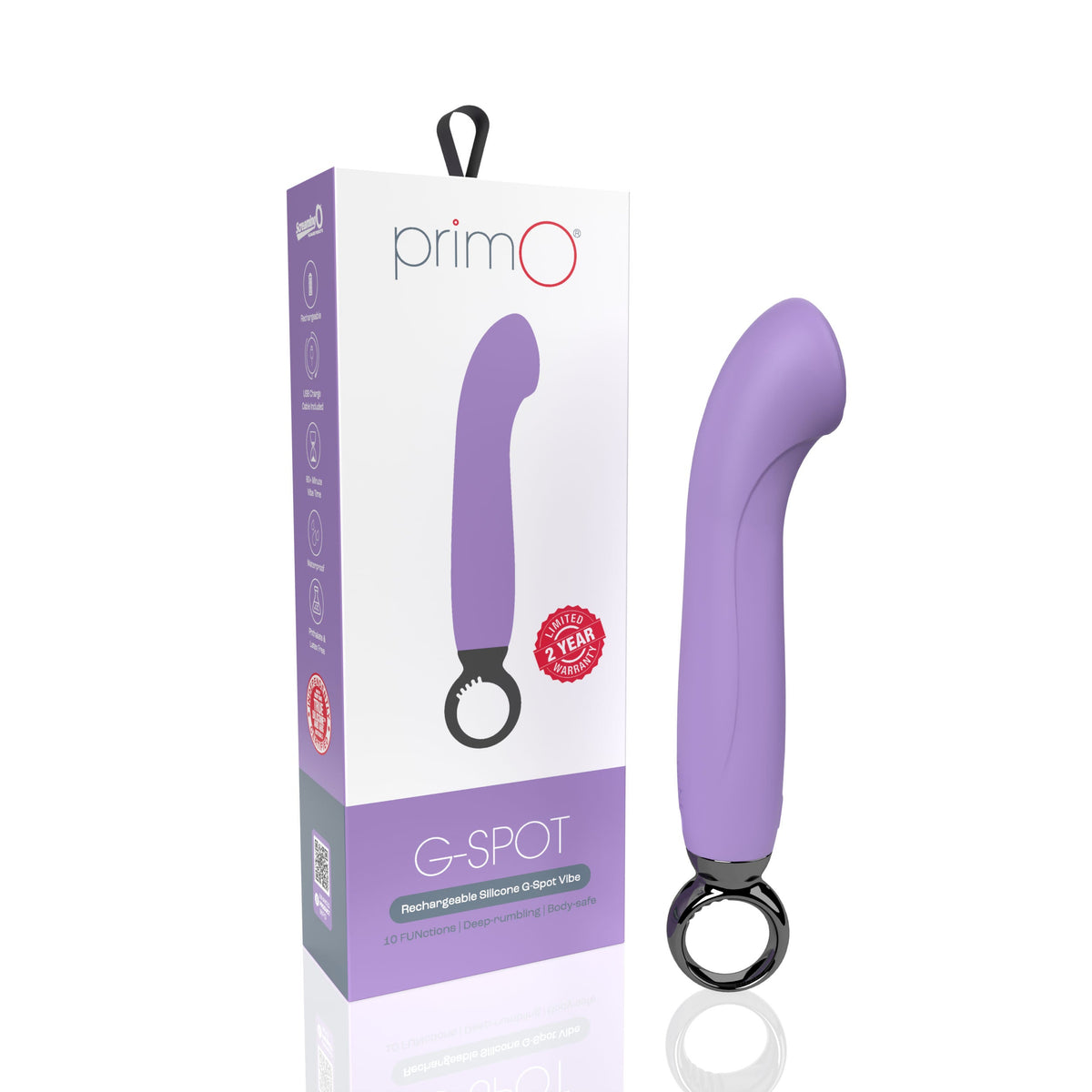 Screaming O PrimO G-Spot Vibrator – Powerful 5+5 Vibration Settings G-Spot Vibrator > Vibrators > G-Spot - Tophatter Daily Deals