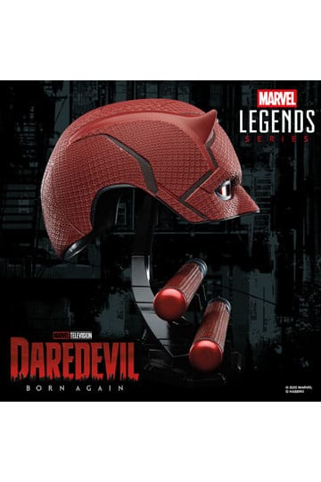 Daredevil: Born Again - Official Marvel Hasbro Roleplay Mask & Billy Club Mask - Tophatter Daily Deals