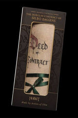 The Hobbit - Bilbo Baggins' Burglar Contract Replica Collectible Replica - Tophatter Daily Deals