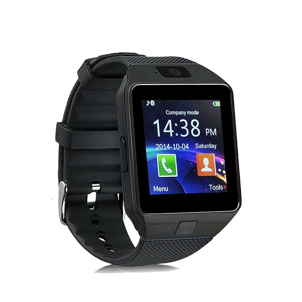 Bluetooth Smart Watch Chinese Language Version Touch Screen Phone Black 0 - Tophatter Daily Deals