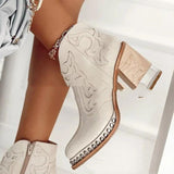 21 Years Autumn And Winter Boots European And American Beige 0 - Tophatter Daily Deals