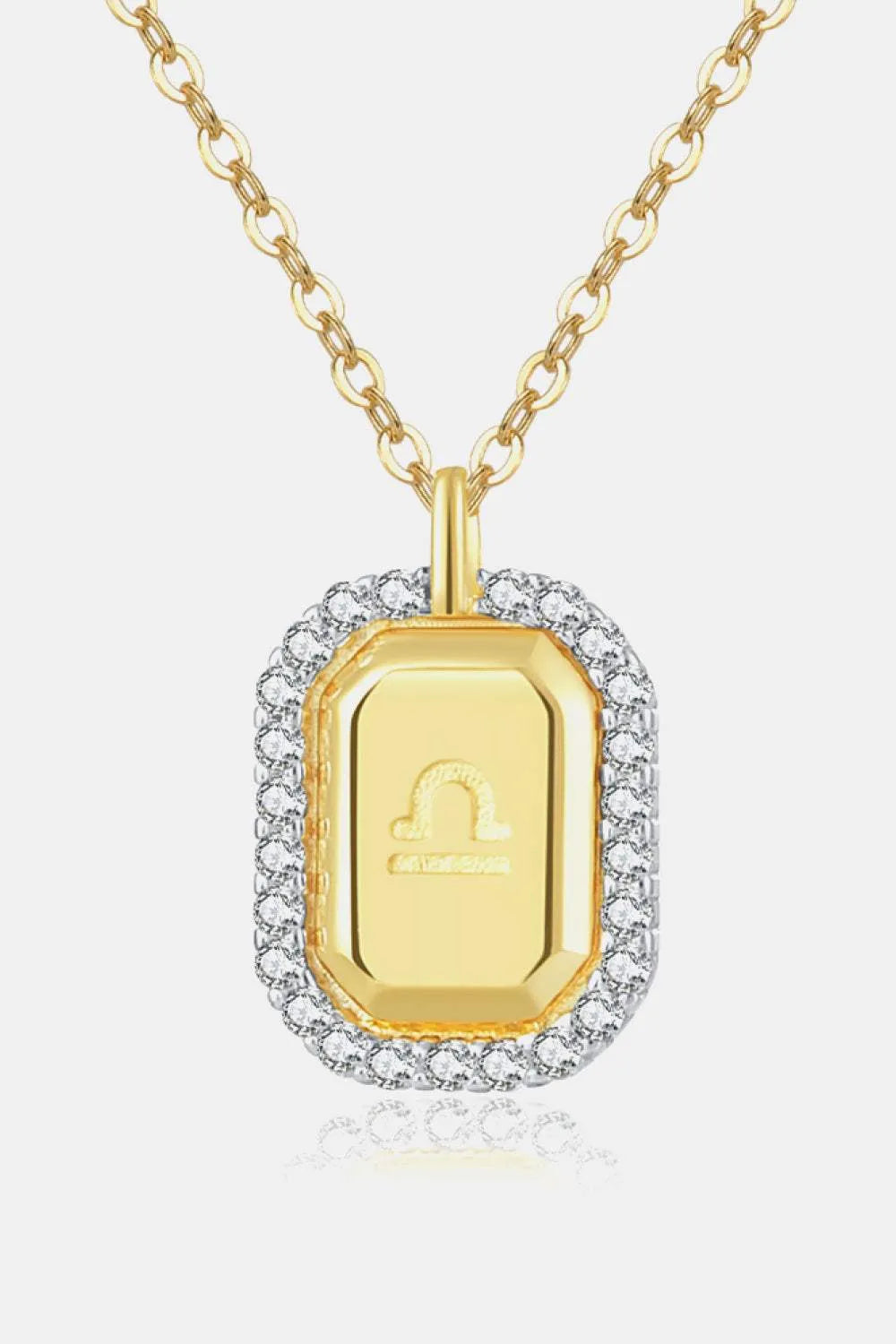 Zircon Decor Constellation Pendant Necklace Necklaces - Tophatter Daily Deals