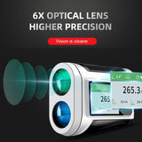 1000-Yard USB Rechargeable Laser Rangefinder Camping & Hiking - Tophatter Daily Deals