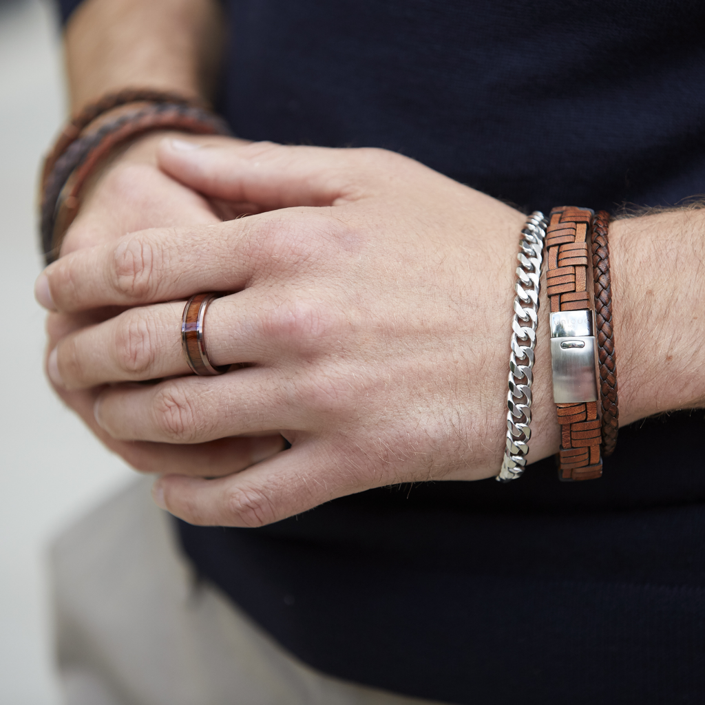 Unique Leather Bracelets Jewllery - Tophatter Daily Deals