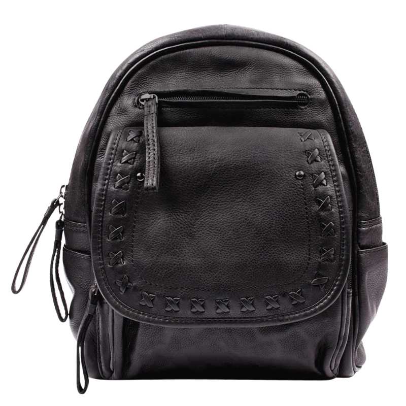 Daisy RFID Leather Concealed Carry Backpack Purse Handgun Purses - Tophatter Daily Deals