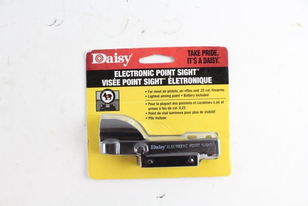 DAISY ELECTRIC SIGHT - Tophatter's Army Deals OPTICS & SCOPES - Tophatter Daily Deals
