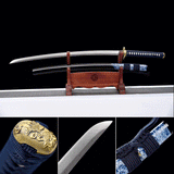 Damascus Samurai Katana [Auspicious Cloud Fighting Sword] - Tophatter Daily Deals
