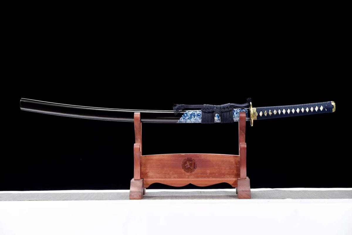 Damascus Samurai Katana [Auspicious Cloud Fighting Sword] - Tophatter Daily Deals