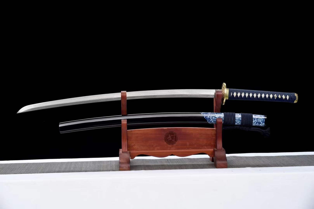 Damascus Samurai Katana [Auspicious Cloud Fighting Sword] - Tophatter Daily Deals