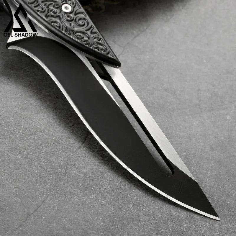 Damascus Steel Transformable Mechanical Magic knife-GS33 Pocket Knives - Tophatter Daily Deals