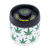 Dank Tank Vacuum Glass Jar | Hemp Leaf Stash Jars - Tophatter Daily Deals