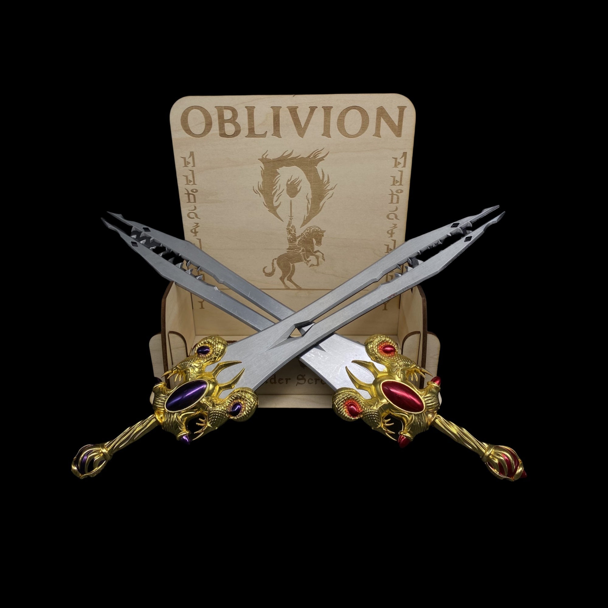 Dawnfang/Duskfang Sword Metal Replica 3 Options - Tophatter Daily Deals