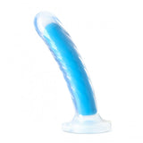 Neo Elite Tao Glow in the Dark 7 Inch Dildo - Neon Blue - Tophatter Daily Deals