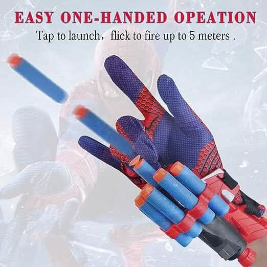 Dart Spider Gloves Web Shooter Toy Set Toys & Games - Tophatter Daily Deals