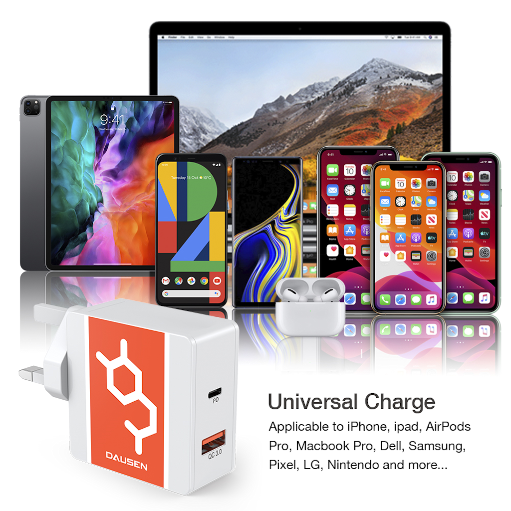 Dausen Dual Port Wall Charger Charger - Tophatter Daily Deals