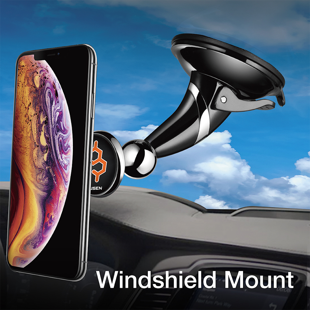 Dausen Magnetic Car Mount Charging Electronics - Tophatter Daily Deals