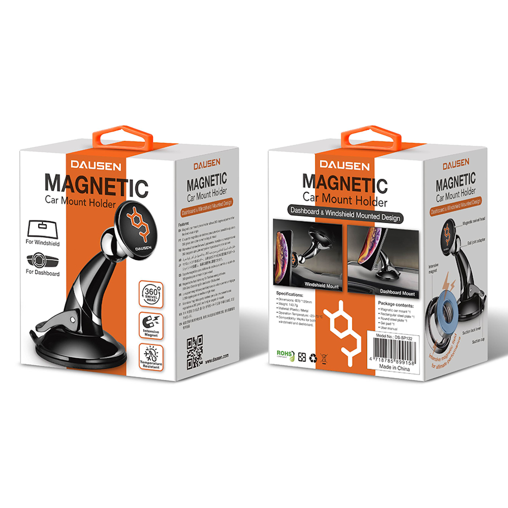 Dausen Magnetic Car Mount Charging Electronics - Tophatter Daily Deals