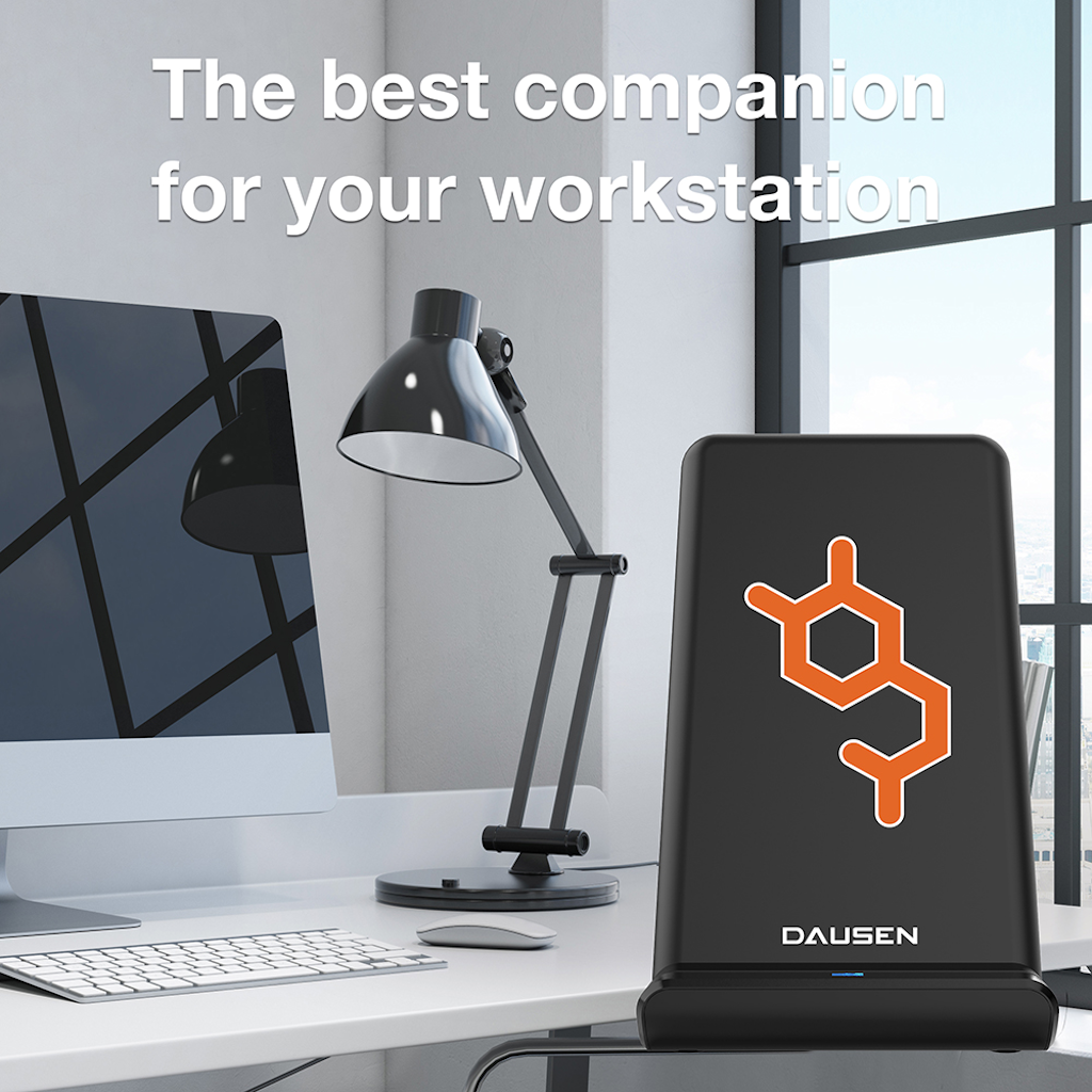 Dausen 3-Coil Wireless Charger Mobile accesories - Tophatter Daily Deals