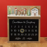 Pebble Family Christmas Advent Calendar | Magnetic Advent Calendar Wall Plaque Advent Calendar - Tophatter Daily Deals