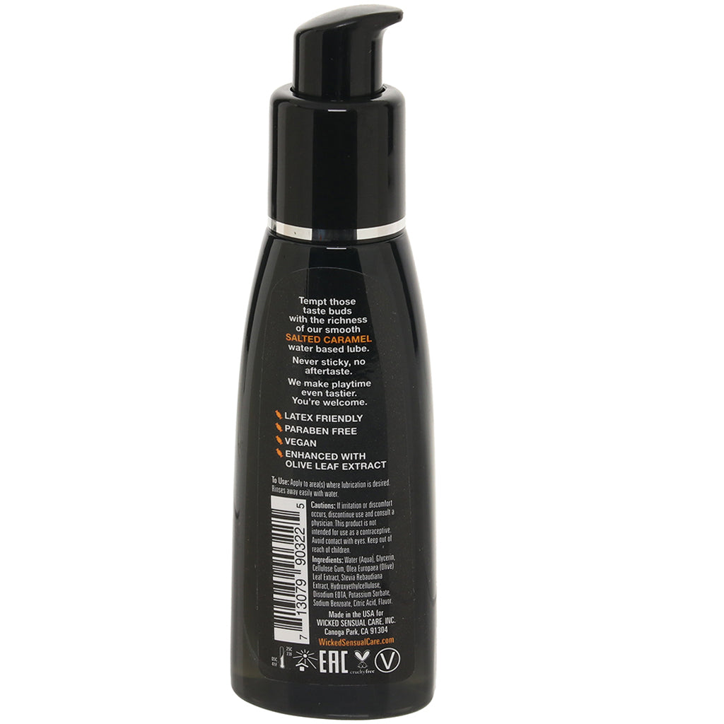 Aqua Flavored Lube 2oz/60ml in Salted Caramel Lubes and Lotions > Flavored Sex Lubes - Tophatter Daily Deals