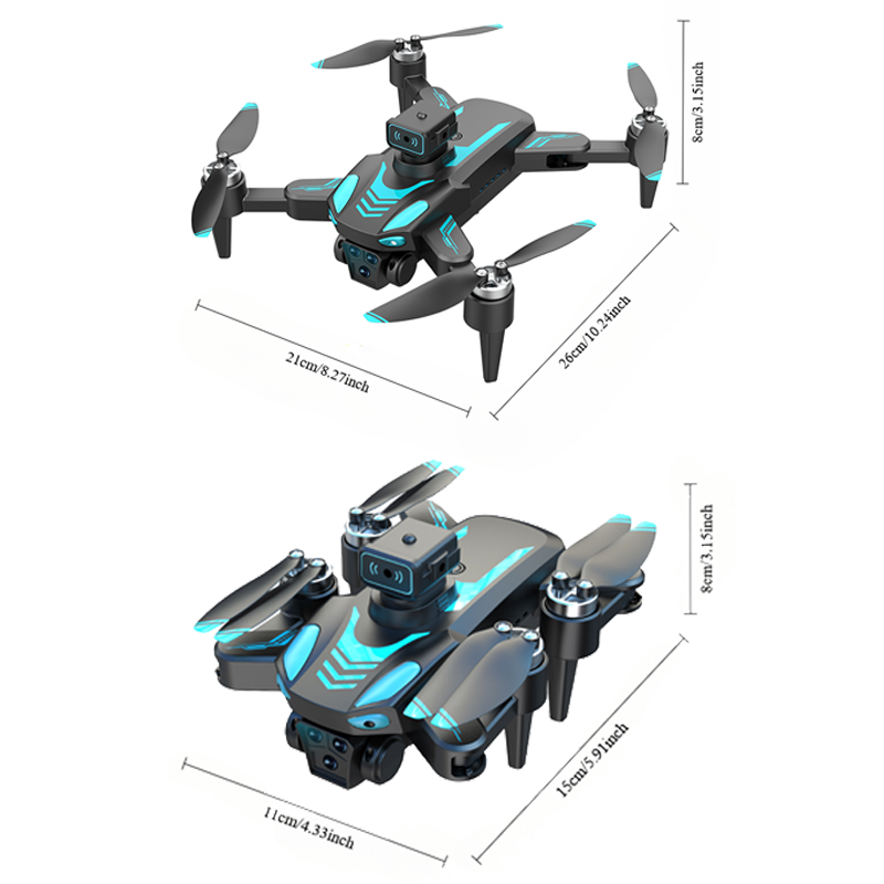 M20 Dual Camera Drone with LCD Remote Remote Control Toys - Tophatter Daily Deals