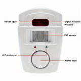 Wireless PIR Motion Sensor Alarm System (4 pcs) Electronics > Business & Home Security > Intercoms & Doorbells - Tophatter Daily Deals