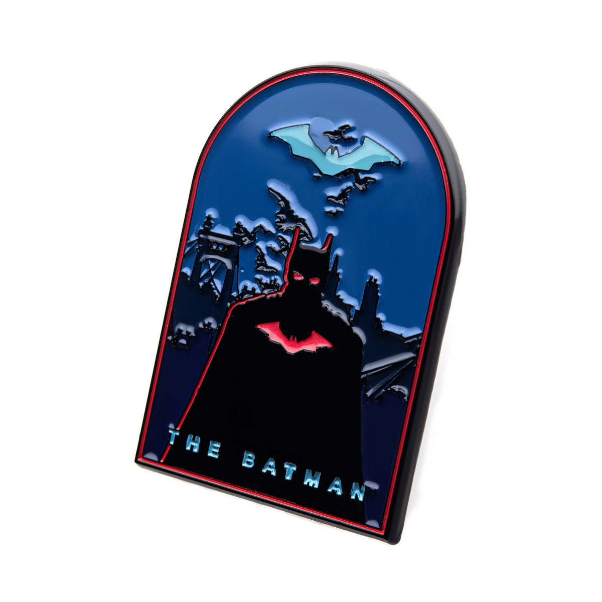 The Batman – Batman Glow In The Dark Pin Badge Pin Set - Tophatter Daily Deals