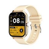 Blood Pressure Heart Rate Sleep Monitoring Sports Bracelet Gold 0 - Tophatter Daily Deals