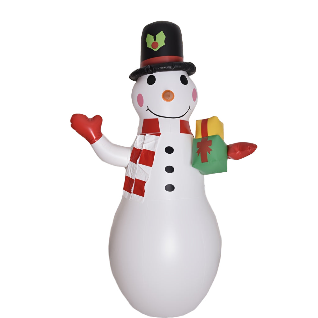 Inflatable Christmas Snowman Yard Decoration Christmas - Tophatter Daily Deals