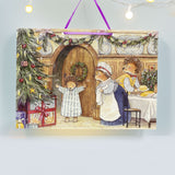 Hedgehog Christmas Advent Calendar | Traditional Picture Advent Calendar Advent Calendar - Tophatter Daily Deals