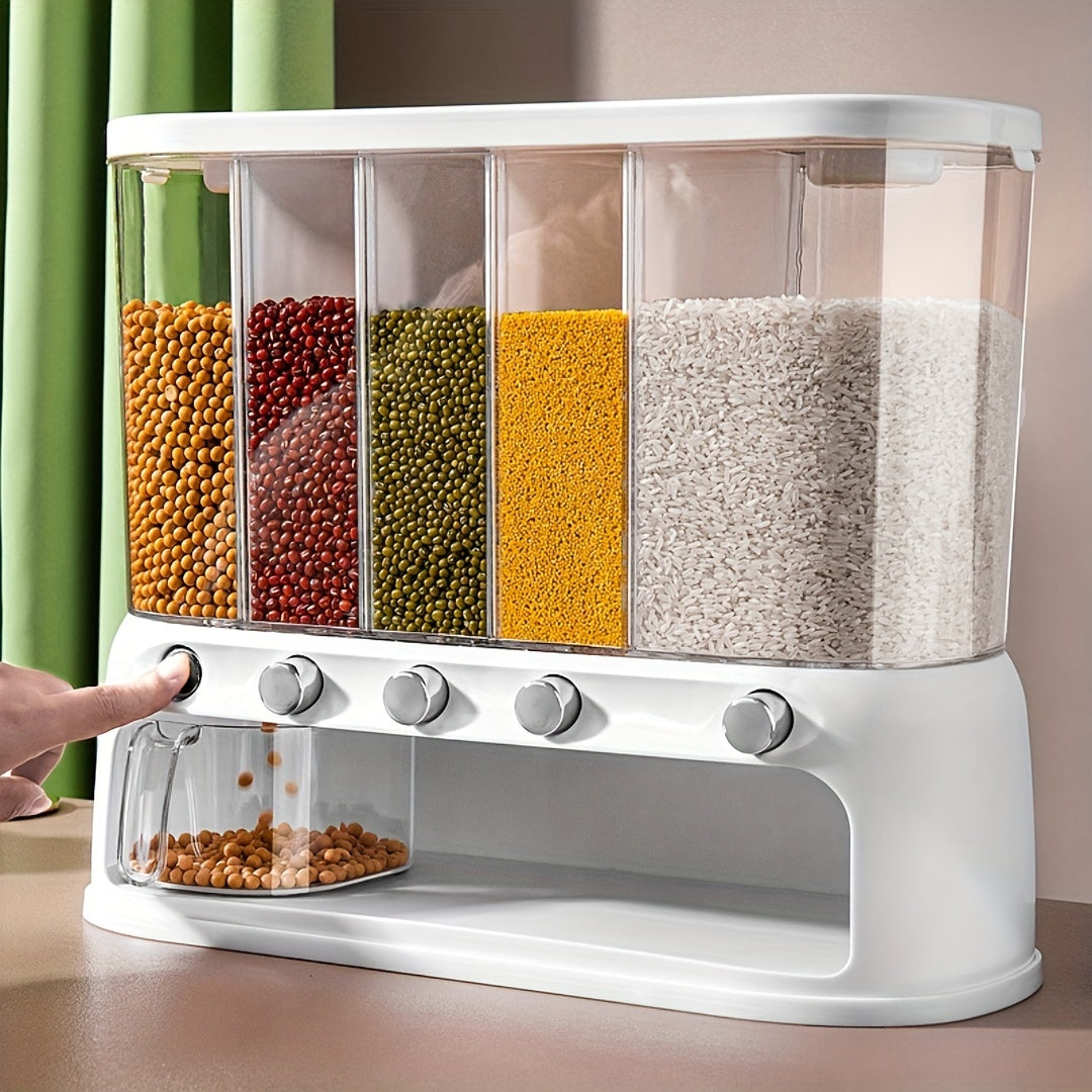 Kitchen Storage Container with Dividers Storage & Organisation - Tophatter Daily Deals