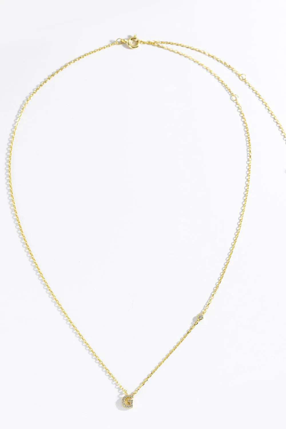 G To K Zircon 925 Sterling Silver Necklace Necklaces - Tophatter Daily Deals
