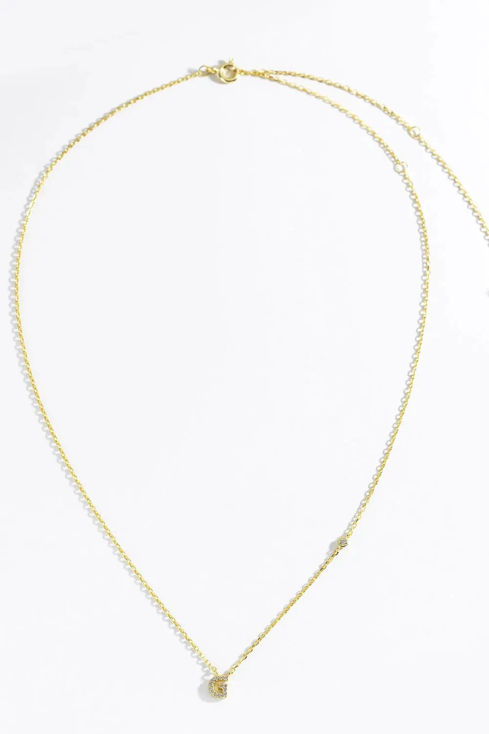 G To K Zircon 925 Sterling Silver Necklace Necklaces - Tophatter Daily Deals