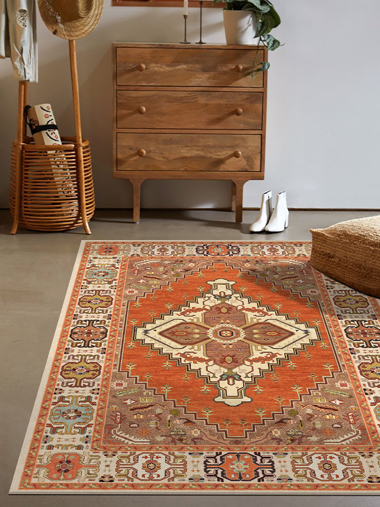 American Retro European Style Coffee Table Carpet 0 - Tophatter Daily Deals