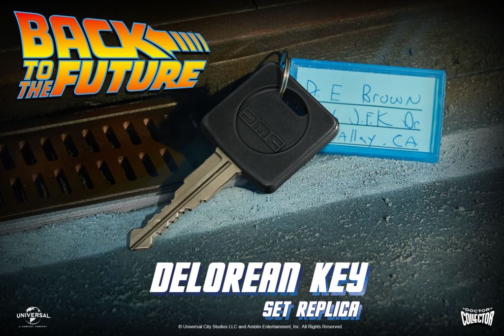 Back to the Future – DeLorean Replica Key Set Replica Key - Tophatter Daily Deals